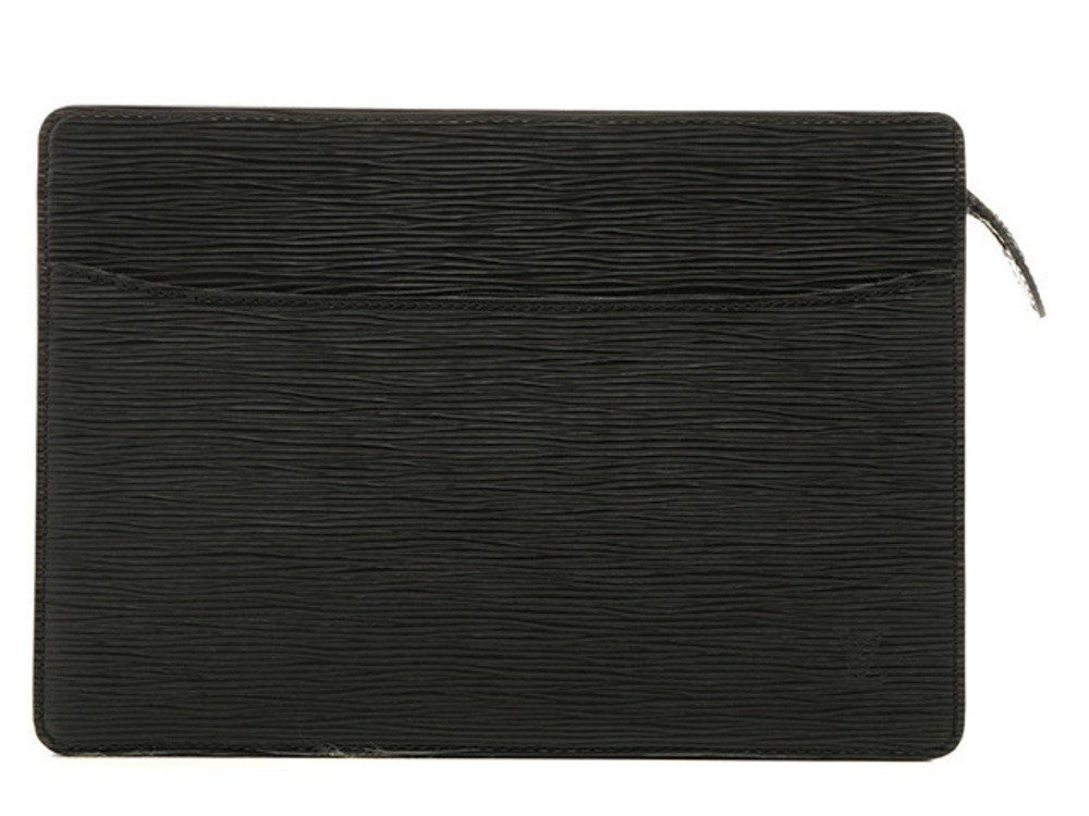 LOUIS VUITTON Pochette Homme Shoulder Bag Epi Noir Black